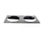 Truck-Lite Bracket Mount, 4 In Diameter Lights, Used In Round Shape Lights, Black Steel, 4 Screw Bracket 40715-3 - alternate 5